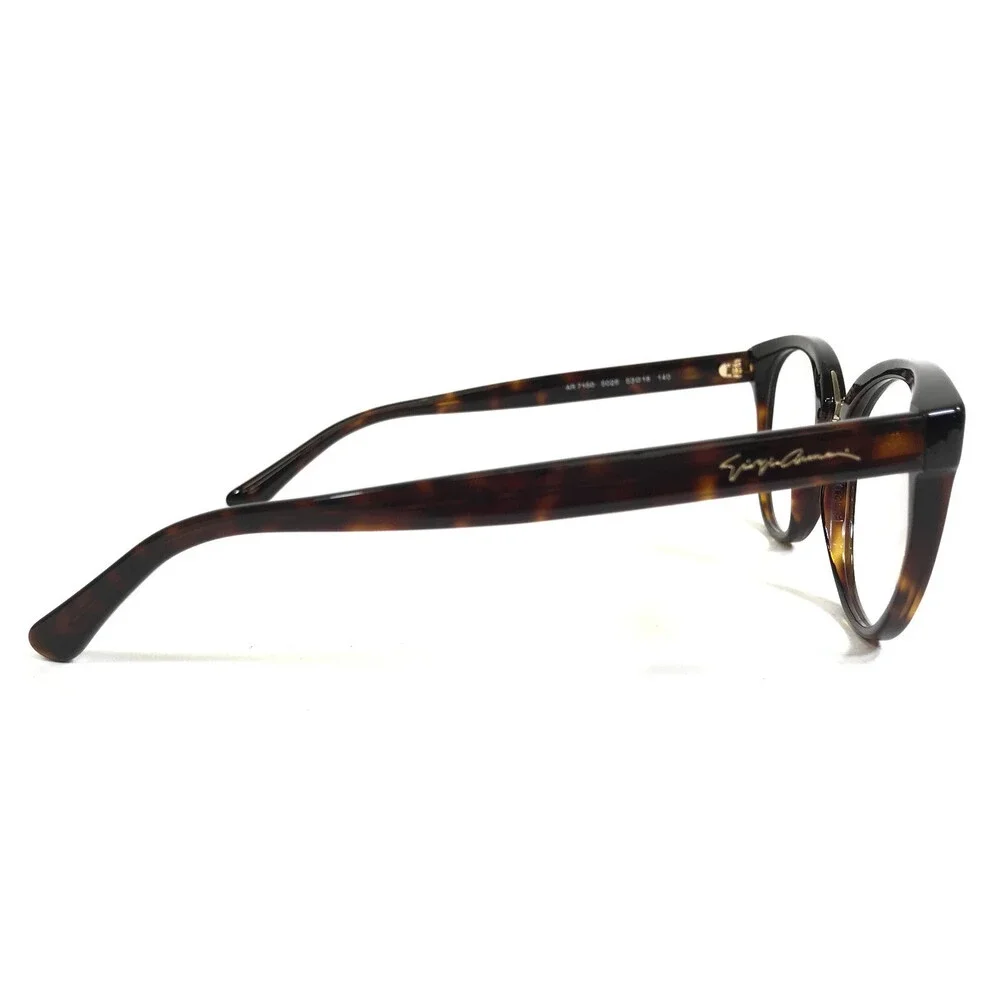 Giorgio Armani Eyeglasses Frames AR 7150 5026 Tortoise Round Full Rim 53-18-140